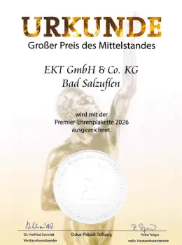 EKT - Urkunde